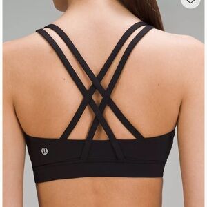 Lululemon energy bra- size 6- black
